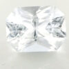 GIA Certified Sri Lanka Radiant Emerald Cut White Sapphire  6.24 Cts  12x9mm  11.75x8.91x6.72mm