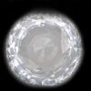 GIA Certified Ceylon White Round Brilliant Sapphire  9.1x9.0x4.2mmmm  3.43 carats - Image 7