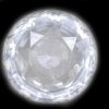 GIA Certified Ceylon White Round Brilliant Sapphire  9.1x9.0x4.2mmmm  3.43 carats - Image 4