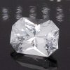 GIA Certified Sri Lanka Radiant Emerald Cut White Sapphire  6.24 Cts  12x9mm  11.75x8.91x6.72mm - Image 4