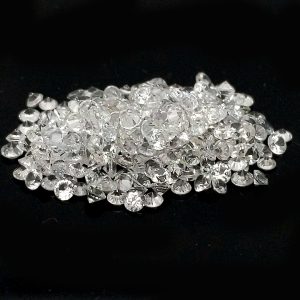 White Round Brilliant Ceylon Sapphire - 1.7 - 2mm