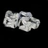 Sri Lanka Radiant Emerald Cut White (Colorless) Sapphire ~ 0.9-1.0 Carat each 6.5x4.5mm - Image 2