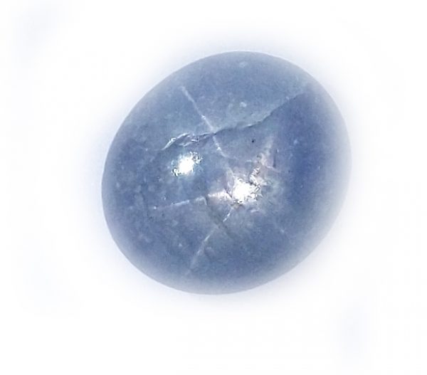Burma Blue Star Oval Sapphire 10.3x8.9mm  5.03carats - Image 5