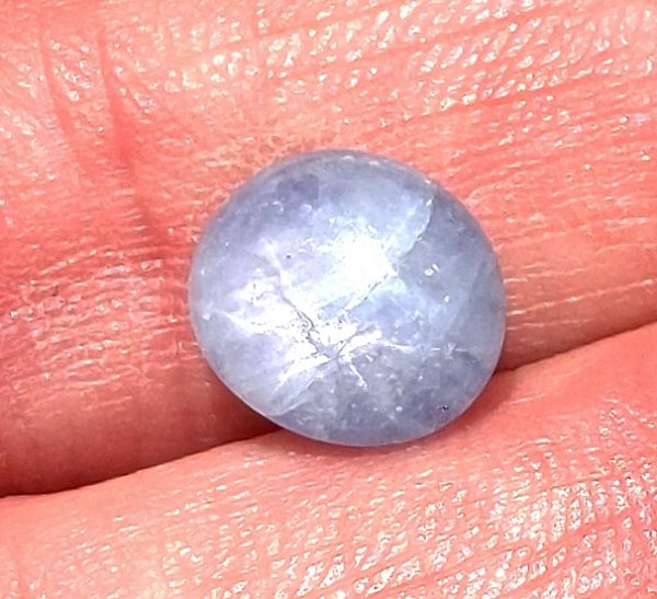 Burma Blue Star Oval Sapphire 10.3x8.9mm  5.03carats - Image 7