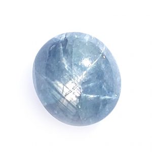 Burma Blue Star Sapphire - 7.28 Cts - 10.8x10.2x5.8mm