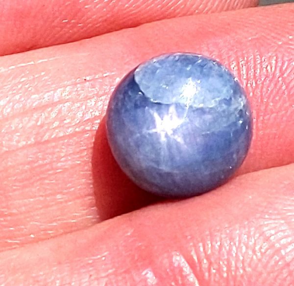 Burma Blue Star Sapphire  9.50 cts 12.8x10.6x7.6mm - Image 6