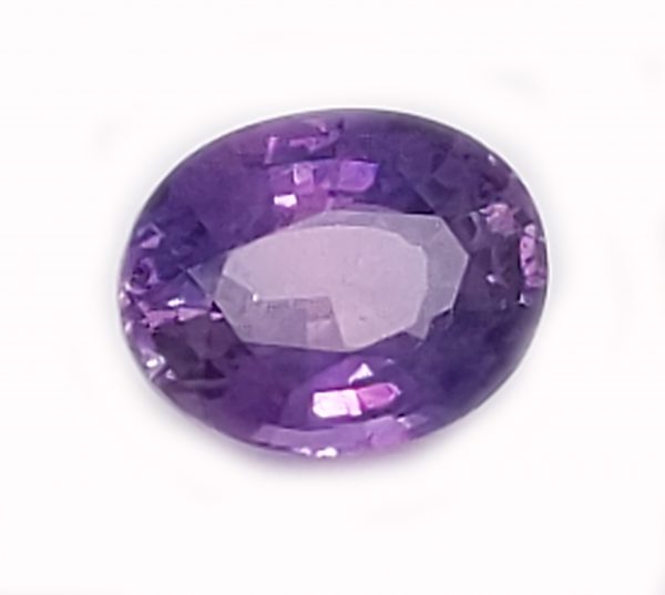 Sri Lanka Purple Oval Cut Sapphire - 2.15 cts - 7.9x6.3mm