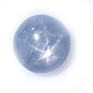 Burma Blue Star Sapphire - 7.11 Cts - 10.4x10.3x5.9mm