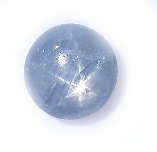 Burma Blue Star Sapphire - 7.11 Cts - 10.4x10.3x5.9mm - Simply Sapphires