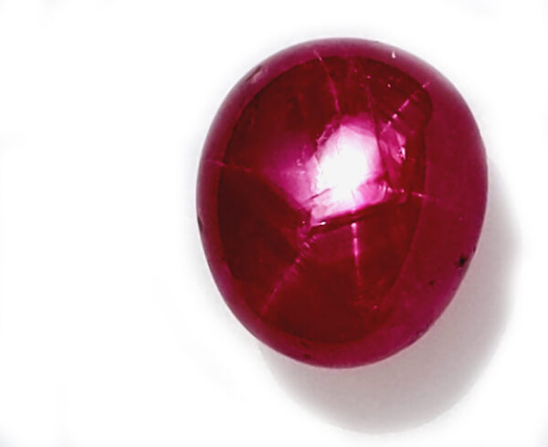 AIG & AGTA Certified Untreated Burma Ruby Star  12.48 carats 12.69x11.10x7.98mm - Image 12