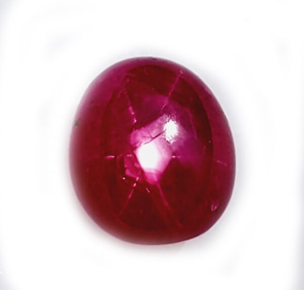 AIG & AGTA Certified Untreated Burma Ruby Star  12.48 carats 12.69x11.10x7.98mm - Image 10