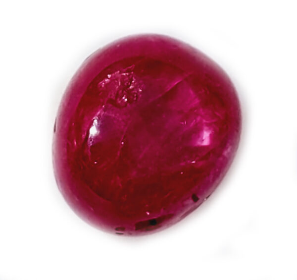 AIG & AGTA Certified Untreated Burma Ruby Star  12.48 carats 12.69x11.10x7.98mm - Image 11