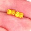 Sri Lanka Yellow Radiant Emerald Cut Sapphire Pair 2.45cts 7.5x5.5mm - Image 6