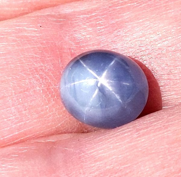 Burma Blue Star Sapphire 6.75 carats 9.9x9.1x7.3mm - Image 7