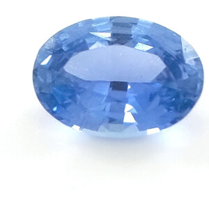 Sri Lanka Blue Oval Cut Sapphire 0.92 Carats 7x5x3.1mm