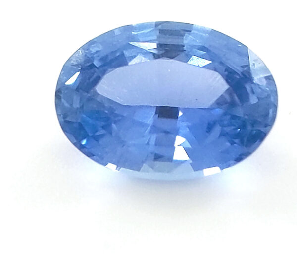 Sri Lanka Blue Oval Cut Sapphire 0.92 Carats 7x5x3.1mm