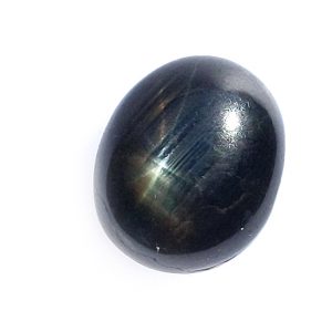 Thai Black  Star Sapphire  12.28Cts 13.6x11.3x6.6mm
