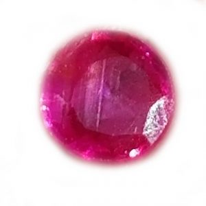 Madagascar Pink Sapphire Round 4.5mm .33 Carats