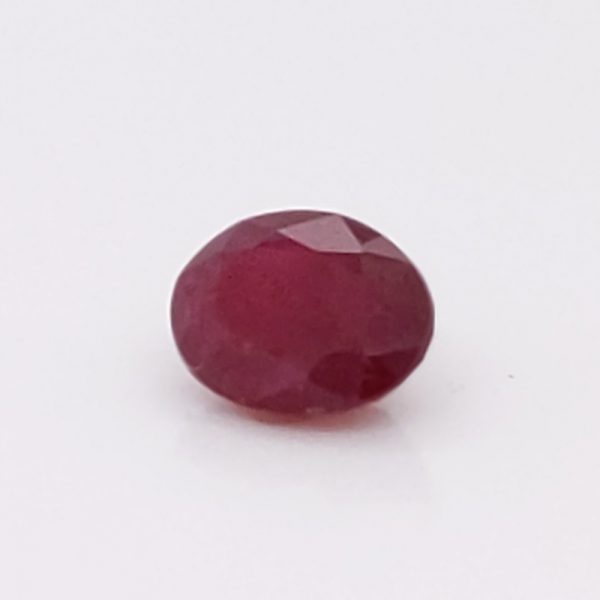 Unheated Indian Ruby Oval 1.61 carats 8.0x6.3x3.4mm - Image 7