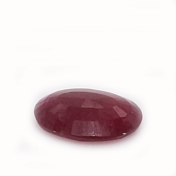 GIA Certified Unheated Indian Ruby Oval 2.36 carats 10.4x7.5x3mm - Image 4