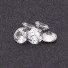 Sri Lanka White Round Brilliant Sapphire - 6mm - 0.70-.0.90 carats - Image 2