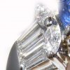 AGL Certified Ceylon Sapphire Platinum Diamond Ring 6.50 ctw - Image 9