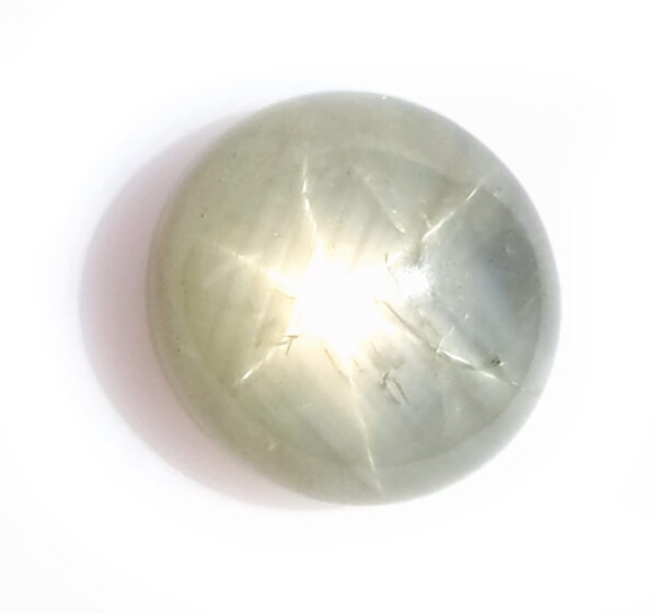 AGL Certified  Blue Gray Star Sapphire 78 carats 23.4x22.2x12.6mm - Image 6