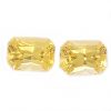 Sri Lanka Yellow Sapphire Emerald Radiant Matched Pair 6.5x4.5mm 2.00 Carats - Image 7