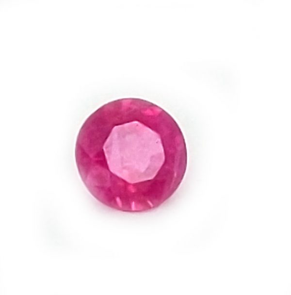 Madagascar Pink Sapphire Round 4.2x4.2x2.4mm .32 Carats - Image 3