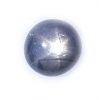 AIGS Certified Gray Blue Star Sapphire 9.21 Carats 11.7x11.34x6.34mm - Image 3