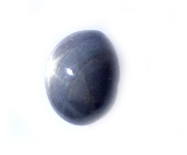 AIGS Certified Gray Blue Star Sapphire 9.21 Carats 11.7x11.34x6.34mm - Image 4