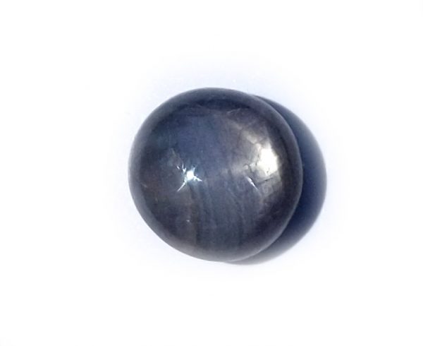 AIGS Certified Gray Blue Star Sapphire 9.21 Carats 11.7x11.34x6.34mm - Image 8