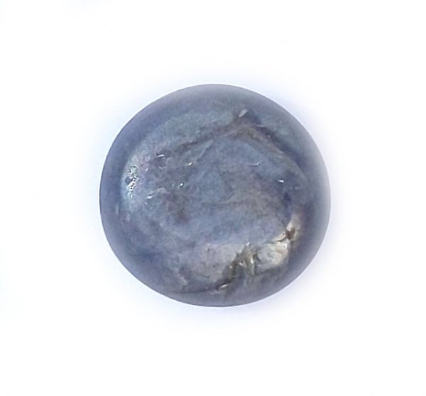 AIGS Certified Gray Blue Star Sapphire 9.21 Carats 11.7x11.34x6.34mm - Image 5