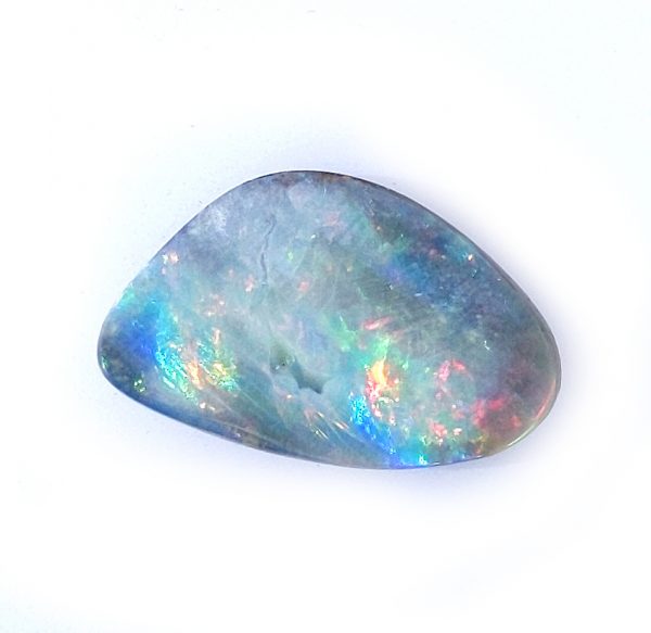 Australian Boulder Opal  13.37 Carats 23.8x14.9mm 100% Solid - Image 9