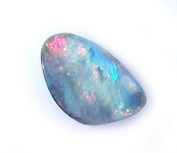 Australian Boulder Opal  13.37 Carats 23.8x14.9mm 100% Solid - Image 6