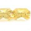 Sri Lankan Sapphire Yellow Emerald Radiant Cut Pair 6.5x4.5mm  1.74 cts - Image 2