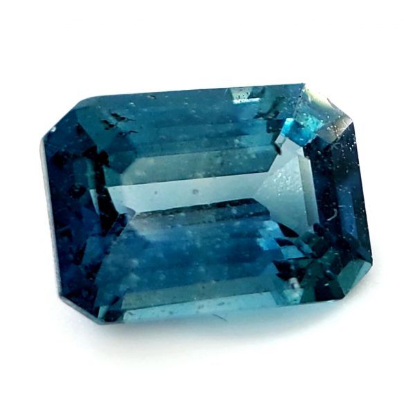 CGL Certified Unheated Teal Blue Emerald Cut Sapphire 2.14 Carats 8.39x5.83x3.88mm - Image 5