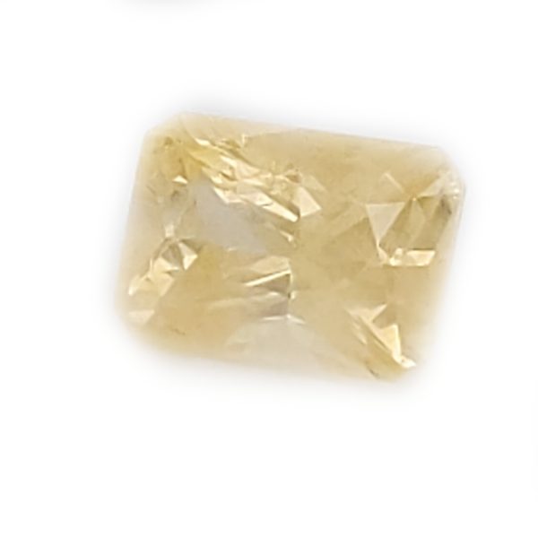 CGL Cerified Yellow Emerald Cut Sapphire 2.44 Carats 8.57x6.17x4.89mm - Image 6