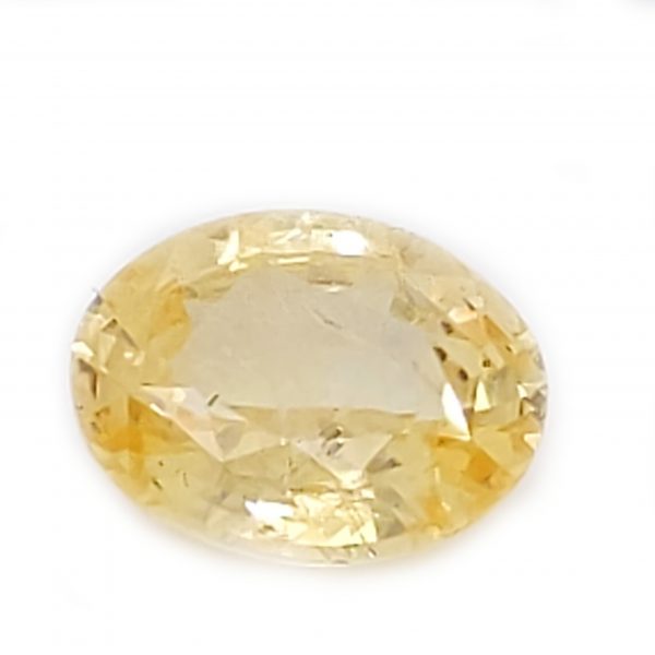 CGL Cerified Yellow Oval Sapphire 1.77 Carats 8.41x6.51x3.75mm - Image 10