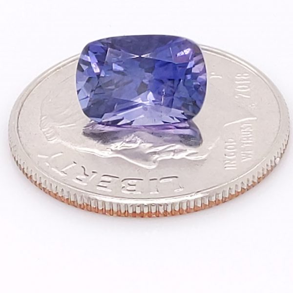 Sri Lanka Cushion Cut Blue Sapphire 1.95 Carats 8.2x5.6x5mm - Image 3