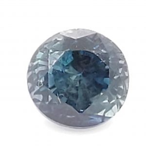 CGL Certified Unheated Sri Lanka Green Round Sapphire 1.65 cts 6.10 x 6 x 5.13 MM