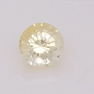 Round Light Yellow  Sri Lanka Sapphire 0.70 carats