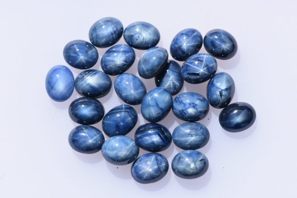 6 Natural Madagascar Blue Star Sapphires - Image 10
