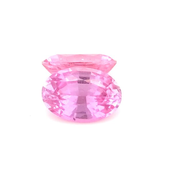 Sri Lanka Pink Sapphire Oval Pair - 1.79 cts - 7x5 mm - Image 4