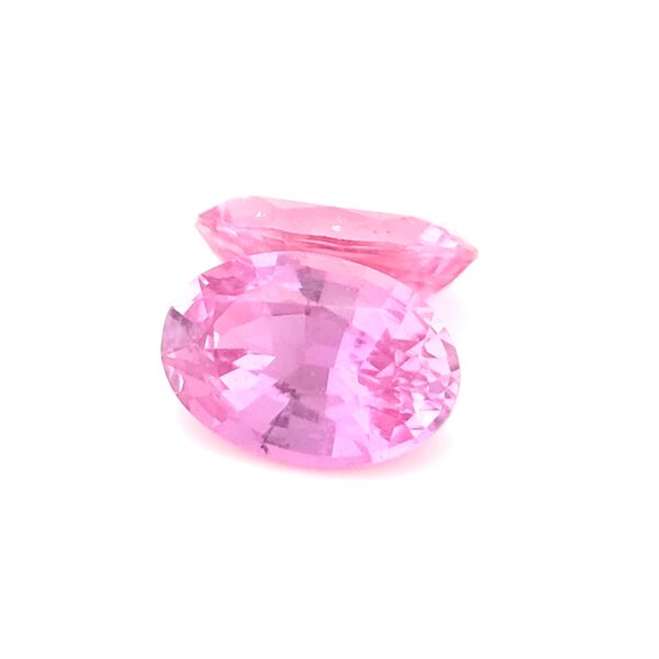 Sri Lanka Pink Sapphire Oval Pair - 1.79 cts - 7x5 mm - Image 6