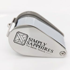 Metal Jewelers Loupe 30X LED Illuminated FREE w any purchase of gems or jewelry