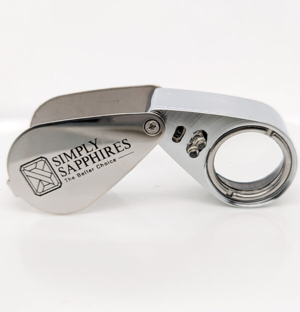 Metal Jewelers Loupe 30X LED Illuminated FREE w any purchase of gems or jewelry - Image 3