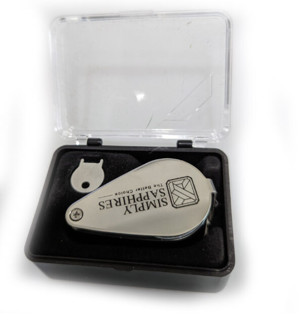 Metal Jewelers Loupe 30X LED Illuminated FREE w any purchase of gems or jewelry - Image 5