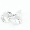 Sri Lanka White Round Brilliant Sapphire - 6mm - 0.70-.0.90 carats - Image 4