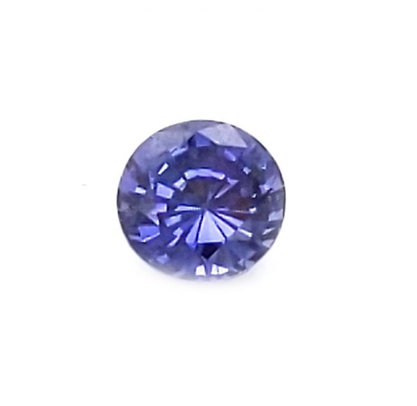 Sri Lanka Royal Blue Round Brilliant Sapphire 0.48 Carats 4.5mm - Image 4